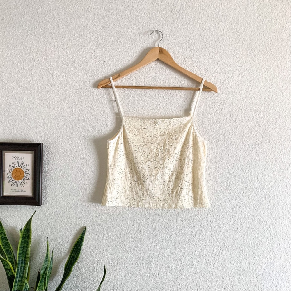 Vintage Eva Cervantes Lace Top
